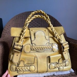 🎉🤩HOT SALE 🤩✨Valentino Histoire Patent Leather Satchel bag